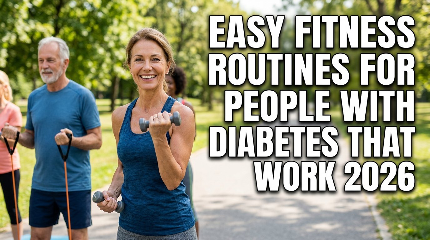 Easy Fitness Routines for People With Diabetes That Work 2026